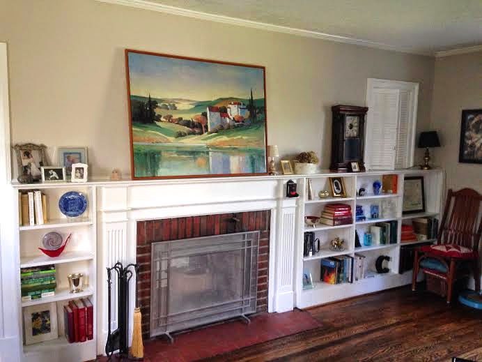 Before/After :: Living Room Paint Refreshing