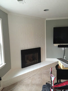 Before/After :: Fireplace Refresh