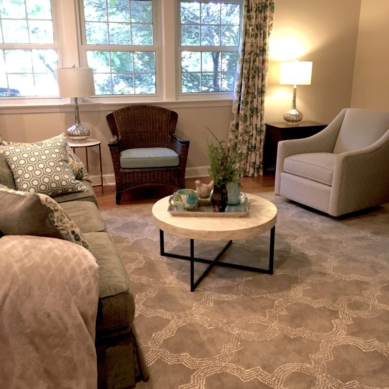 Before/After :: A Fresh Take on A Living Room