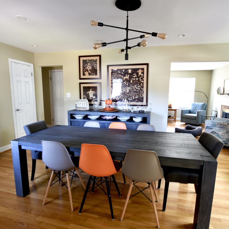 Before/After :: Refreshing a Dining Room